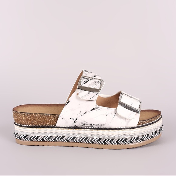 2 LEFT!!! NWT. Marble slip on espadrilles sandals - Picture 4 of 6
